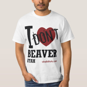 Camiseta Eu não faço castor do coração, Utá