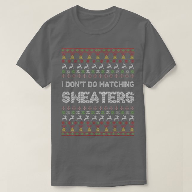 Camiseta Eu Não Faço Correspondência Com Doadores Correspon (Frente do Design)