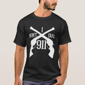 Camiseta Eu não faço disco 911 - obscuridade
