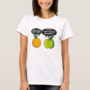 Camiseta Eu não falo mandarim
