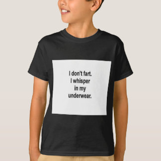 Camiseta Eu não fart