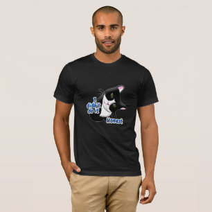 Camiseta Eu não fiz isso, gato