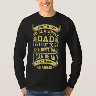 Camiseta Eu Não Fui Um Pai Solteiro Que Eu Disse Faa