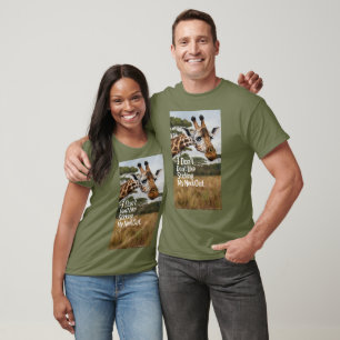 Camiseta Eu não gosto de me enfiar no pescoço
