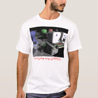 Camiseta Eu não jogo nenhuns JOGOS