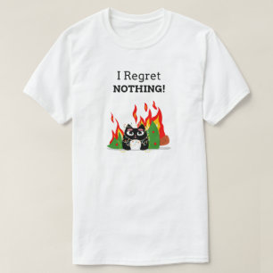 Camiseta Eu Não Lamento Nada - Feliz Natal Engraçado