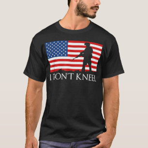 Camiseta Eu Não Me Ajoelho - Eu Fico De Pé Hino Nacional Am