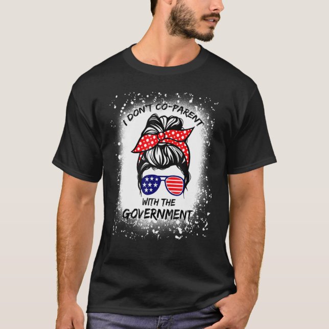 Camiseta Eu não me coesto com o Governo (Frente)