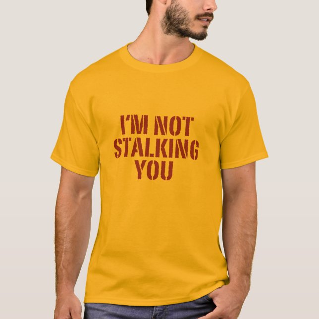 Camiseta Eu não o estou desengaçando (Frente)