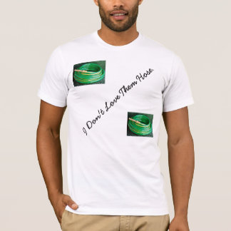 Camiseta Eu não os amo "mangueira "