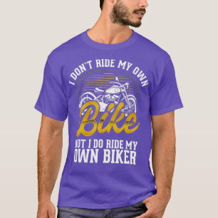 Camiseta Eu Não Passo Na Minha Própria Bicicleta Mas Eu P