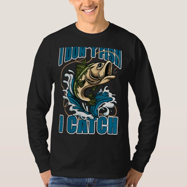 Camiseta Eu Não Peço Pesco Eu Pego Pesca (Frente)