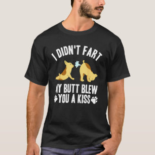 Camiseta Eu Não Peidou Meu Bumbum Soprou Um Beijo Yoga Fran