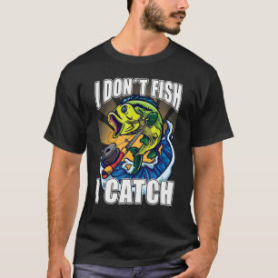 Camiseta Eu Não Pesco Eu Pego Pesca 4