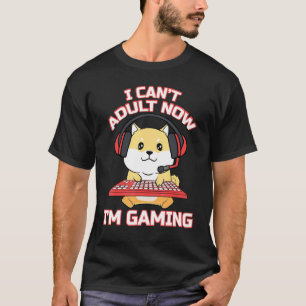 Camiseta Eu Não Posso Adultar Agora Eu Sou A Assertação De 