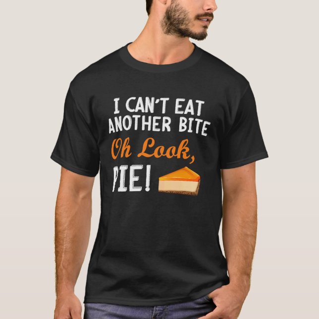 Camiseta Eu não posso comer outra mordida (Frente)