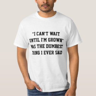 Camiseta "EU NÃO POSSO ESPERAR ATÉ ESTAR CULPADO" t-shirt
