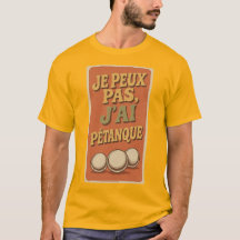 EU NÃO POSSO, EU TENHO PETANQUE