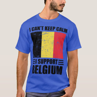 Camiseta Eu não posso ficar calmo Eu apoio o Mundo de Futeb