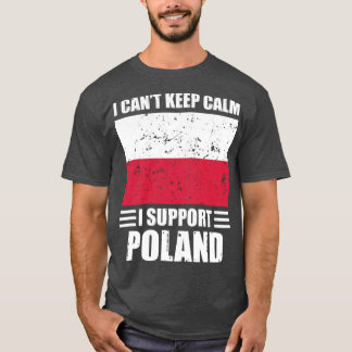 Camiseta Eu não posso ficar calmo eu apoio o Mundo de Futeb