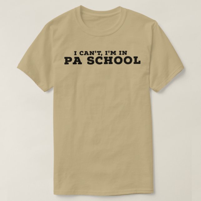 Camiseta Eu não posso ir para a faculdade de medicina assis (Frente do Design)