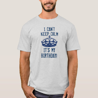 Camiseta Eu não posso manter a calma que é minha coroa