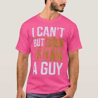Camiseta Eu Não Posso Mas Conheço Um Cara Engraçado Cristão