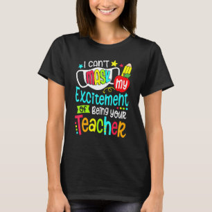 Camiseta Eu Não Posso Mascarar Minha Entusiasmo De Ser Seu
