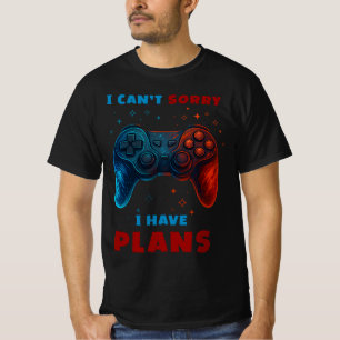 Camiseta Eu não posso me desculpar por ter planos para joga