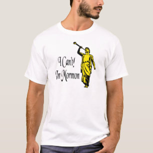 Camiseta Eu não posso, mim sou Mormon