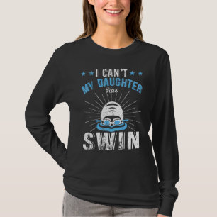 Camiseta Eu não posso minha filha ter pais de esportes Nata
