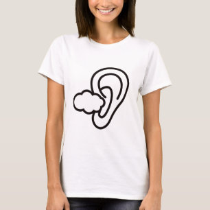 Camiseta Eu não posso ouvi-lo assinar