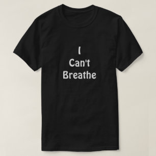 Camiseta Eu Não Posso Respirar
