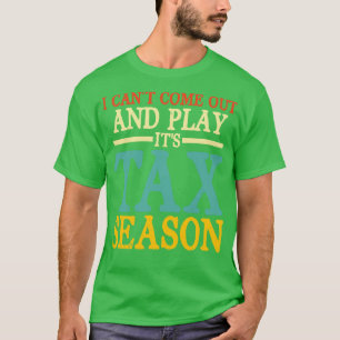 Camiseta Eu Não Posso Sair E Tocar Sua Conta Da Estação Fis