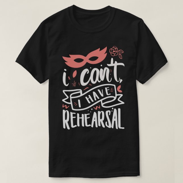 Camiseta Eu Não Posso Ter O Ensaio 2 (Frente do Design)