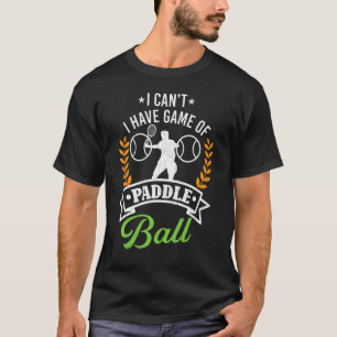 Camiseta Eu não posso ter o jogo do jogador de beisebol Gr