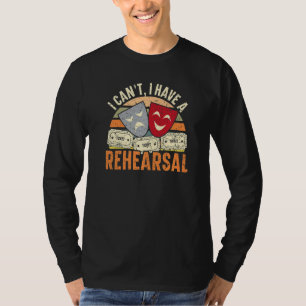 Camiseta Eu não posso ter o Teatro de Ensaios Perfor