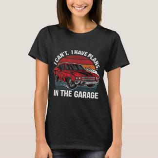 Camiseta Eu não posso ter planos no Mech do Muscle Car