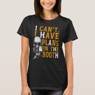 Camiseta Eu não posso ter planos para pintor de carros auto