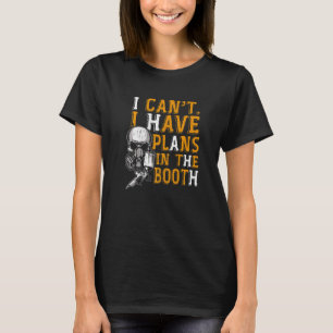 Camiseta Eu não posso ter planos para pintor de carros auto