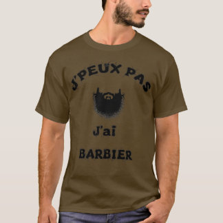 Camiseta Eu não posso ter um barbeiro
