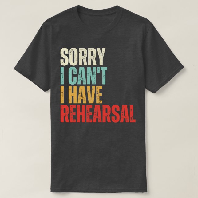 Camiseta Eu Não Posso Ter Um Ensaio (Frente do Design)