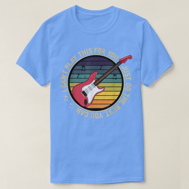 Camiseta Eu Não Posso Tocar Isto Para Você Apenas Faça O Me (Frente do Design)