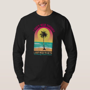 Camiseta Eu não preciso da Terapia Rockaway Beach Queens Oc