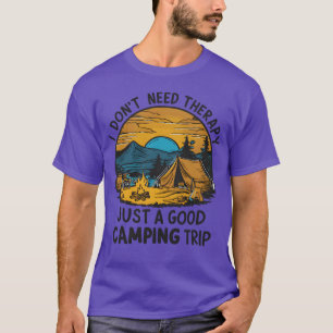 Camiseta Eu não preciso de terapia, apenas uma boa viagem d