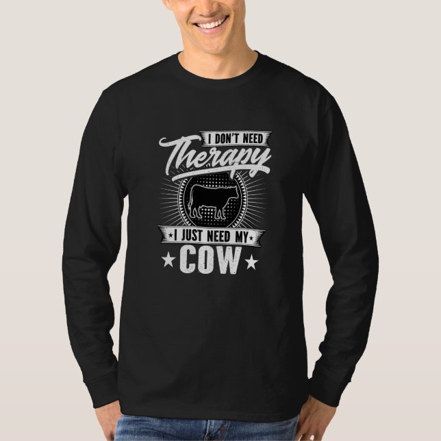 Camiseta Eu Não Preciso De Terapia Eu Só Preciso Da Minha P (Frente)