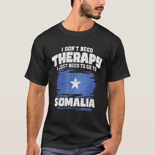 Camiseta Eu Não Preciso de Terapia Eu Só Preciso Ir Para a  (Frente)
