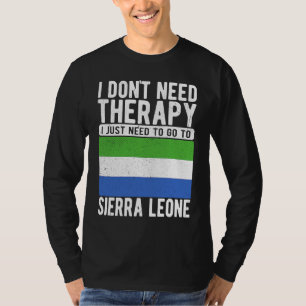Camiseta Eu não preciso de terapia, eu só preciso ir para S