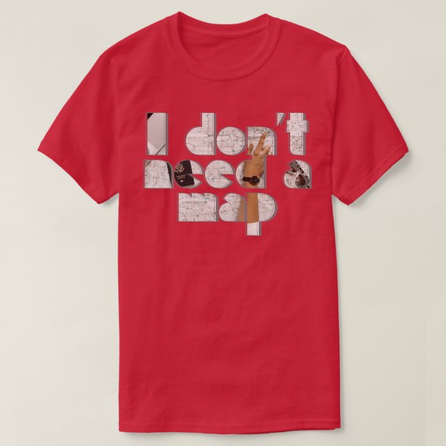 Camiseta Eu não preciso de um mapa (Frente do Design)
