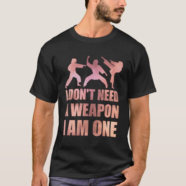 Camiseta Eu Não Preciso De Uma Arma Eu Sou Um Mial (Frente)